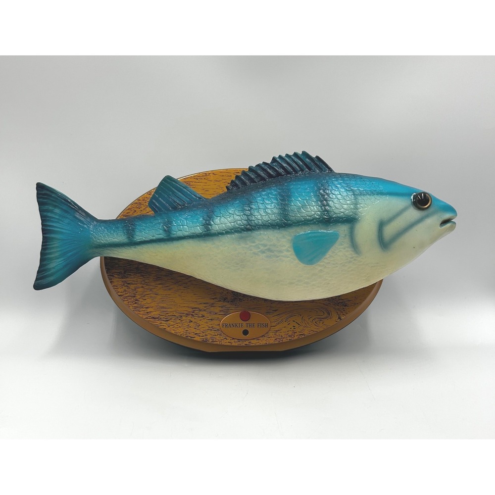 Gemmy Frankie The Fish McDonalds Filet-O-Fish Singing Animated Plaque 2009 Testd